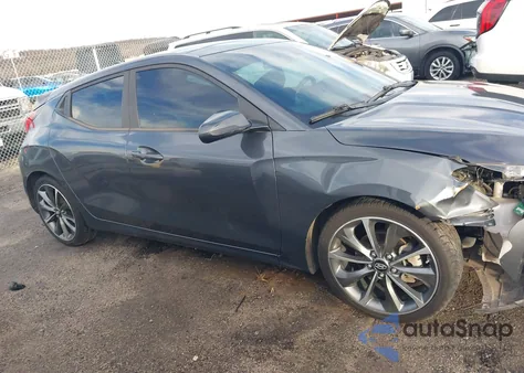 2019 Hyundai Veloster 2.0 Premium z USA, uszkodzony, nr VIN KMHTG6AF0KU005060